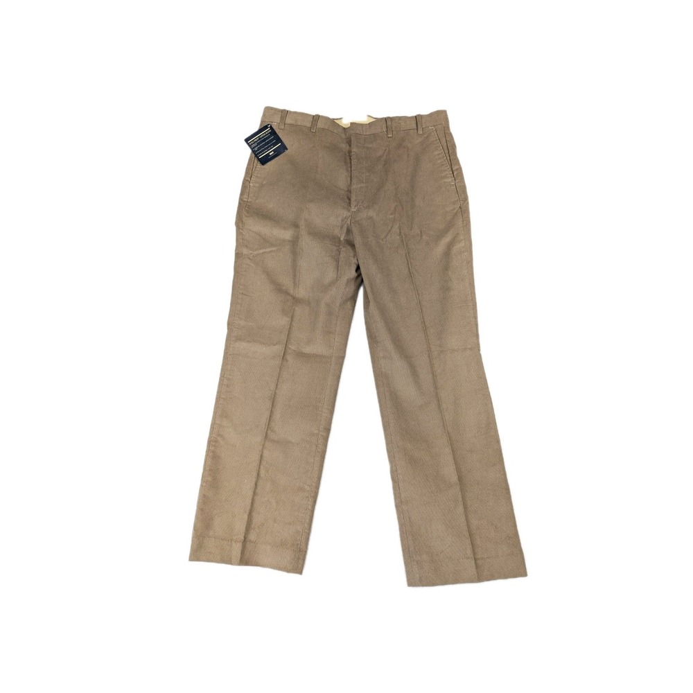 NWT Vintage Men's Levi's Ribbed Cotton Brown Dura-Prest‎ Pants Size 38x29